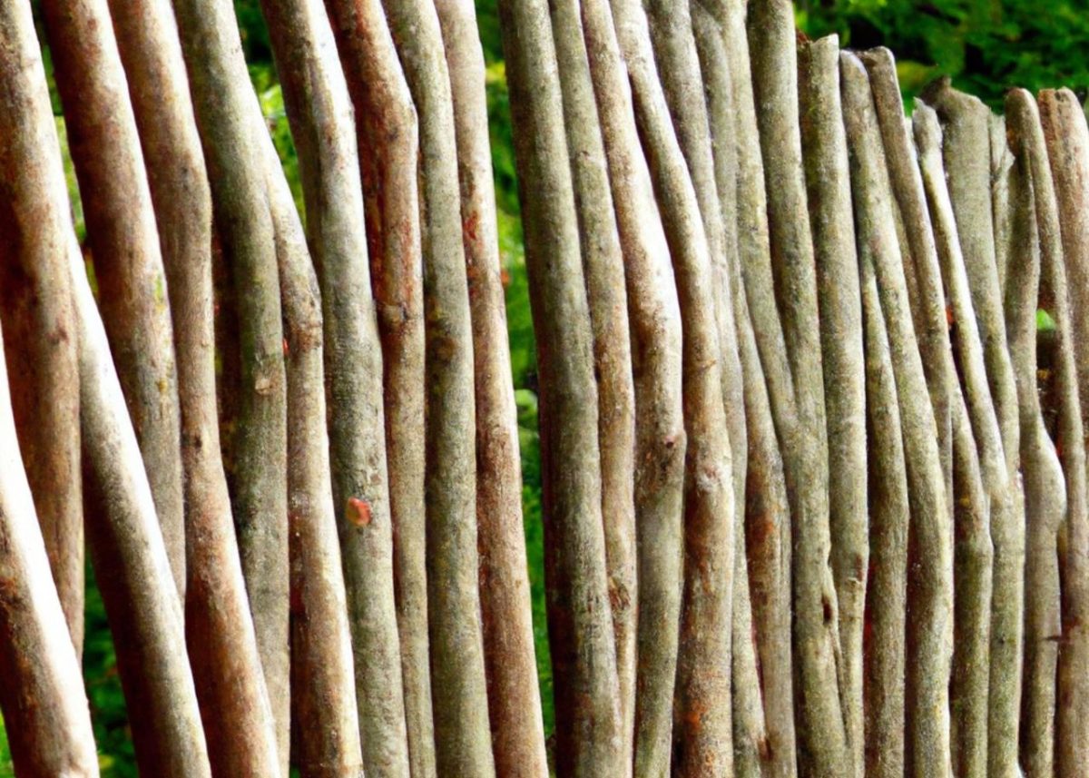 Comment fabriquer soi même une palissade en bois tressé